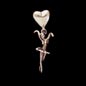 Love Ballet Pin w/ Puffy Heart